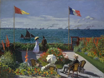 Terrace at Sainte-Adresse